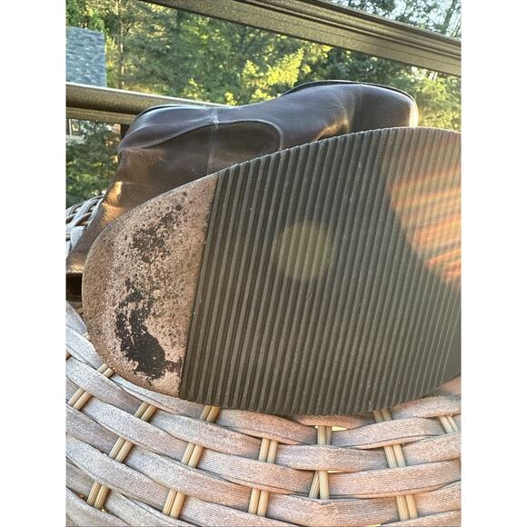 To Boot New York Adam Derrick Men’s 10 Leather Suede Calf Pull On Boots Brown - Picture 4 of 16